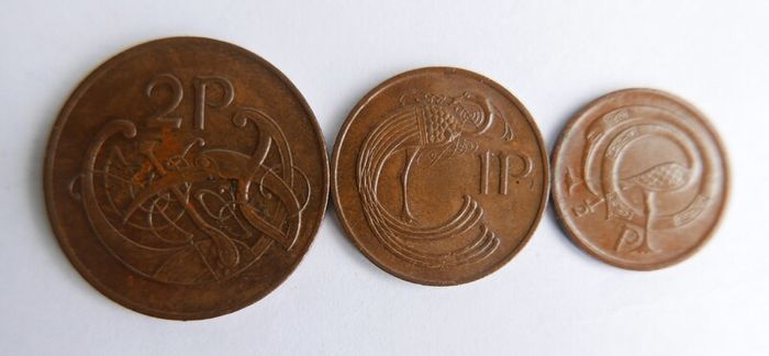 Vintage Irish Coins