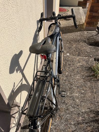 Boardman Gravel Bike hardly used. Stored in Shed.