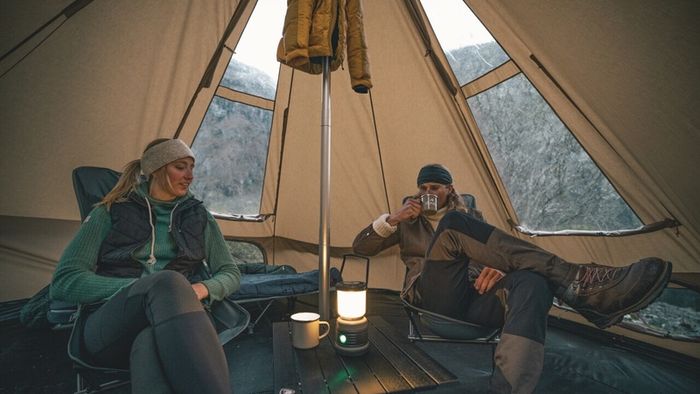 Robens Settler Sky Bell Tent 10 Person massive roof windows