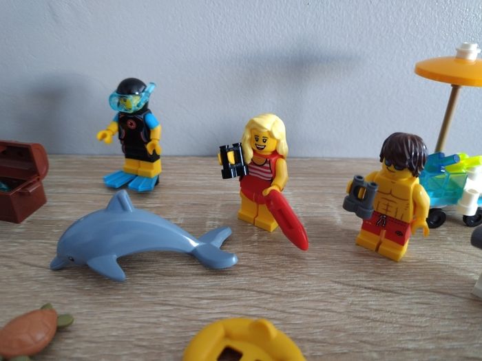 LEGO At The Beach Mini Figure Collection