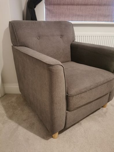 Grey Armchair