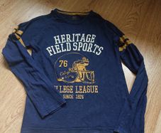 Navy Heritage Field Top. Age 12-13