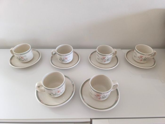 Vintage Noritake Keltcraft Misty Isle Deerfield 18 Piece Tea Set Made in Ireland