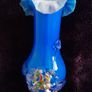 VASE - Blue Glass - Murano Image 7