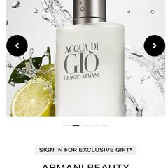 Armani Aqua di Gio 200ml parfum for him
