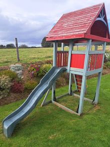 Playhouse with Slide