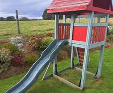 Playhouse with Slide