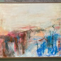 LARGE Framed Original Art Dublin Original abstract art original landscape Dublin  contemporary art