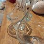 A Beautiful Vintage Pair Glass Swans Image 2