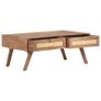 Coffee Table 100x60x40 cm Solid Mango Wood Image 5