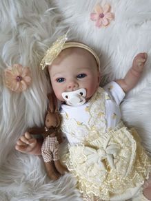 Reborns By Laura.  Baby Emily Is Back!! Weighted, Heavy Reborn Doll.  Welcome To View