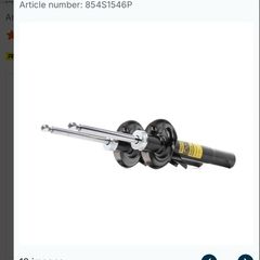 2 RIDEX PLUS 854S1546P Shock absorbers