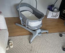 chicco cot/ high chair