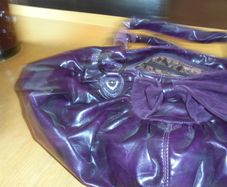 Ladies Aubergine Handbag for Sale