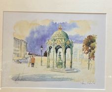 Limited Edition Tom Roche print of DunLaoghaire