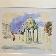 Limited Edition Tom Roche print of DunLaoghaire