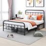 Double Bed Frame with Headboard and Storage Under Bed Image 8