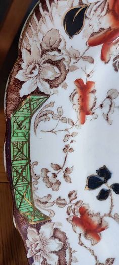 Antique Large plate