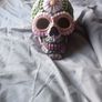 Ceramic Skull Floral Print Image 2