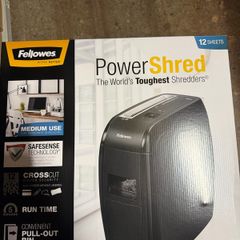 fellowes shredder