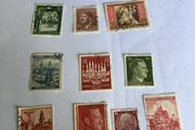Rare and Genuine WW2 German stamps
