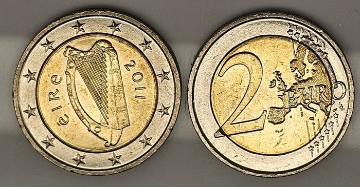 Ireland 2011 2 Euro Coin Beautiful Uncirculated (available)