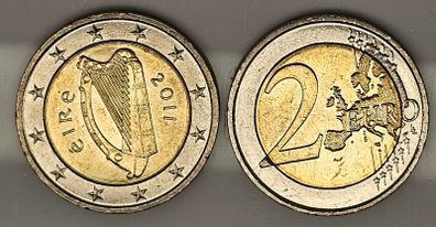 Ireland 2011 2 Euro Coin Beautiful Uncirculated (available)