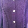 Cozzi by signature Purple cardigan style jacket size 2XL includes  post Image 3