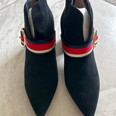 New Leather suede ankle boots