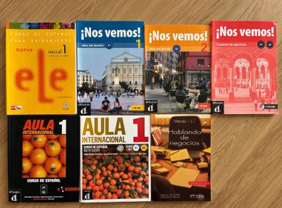 Learn Spanish coursebooks
