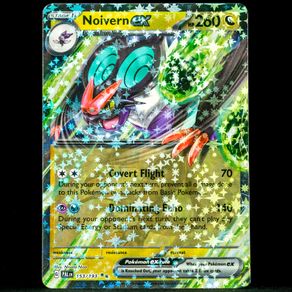 Noivern EX 153/193 Double Ultra Rare Scarlet and Violet Paldea Evolved Pokemon Card