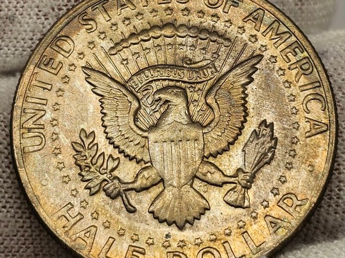 USA United States 1974 Kennedy Half Dollar 50 Cent Beautiful Natural Toning