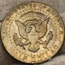 USA United States 1974 Kennedy Half Dollar 50 Cent Beautiful Natural Toning Image 2