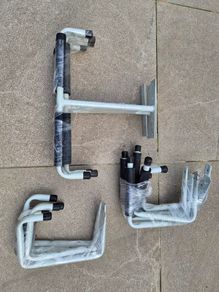 Heavy-Duty Galvanised Wall Mount Storage Hooks