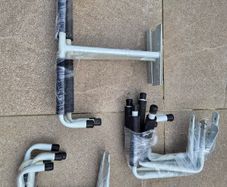 Heavy-Duty Galvanised Wall Mount Storage Hooks