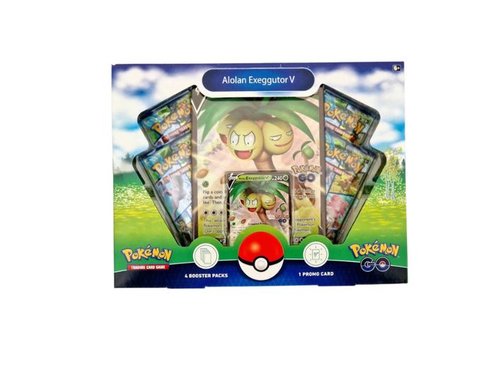 Pokemon Trading Card Game Pokemon Go Collection Alolan Exeggutor V Box
