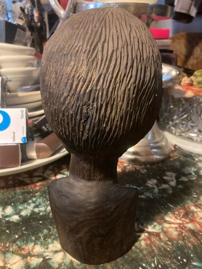 African hand craved head free postage