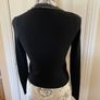 Black Paule Ka Merino Wool Cardigan Image 9