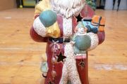 Christmas Santa Victorian Style Ceramic Tea Light holder