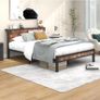 King Size Bed Frame Metal Platform Bed Frame Image 7