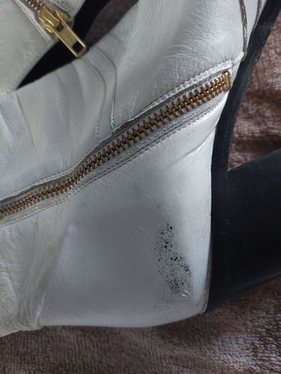 River Island White Boots