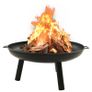 Fire Pit 91x81.5x40 cm Steel Image 5
