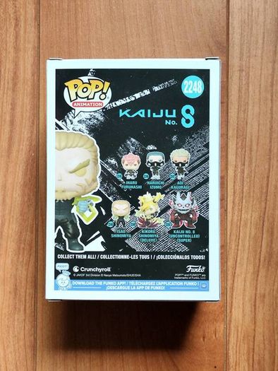 Funko Pop 2248 Kaiju No. 8 Isao Shinomiya Anime Manga Japan Figure