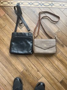 Ladies Crossbody Black & Brown/Coffee Bags as new