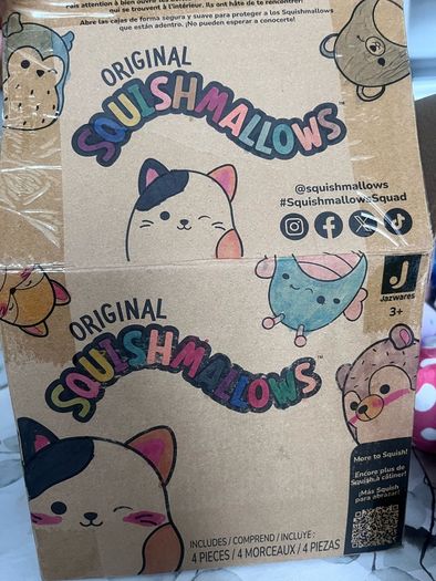 Squishmallows x 6
