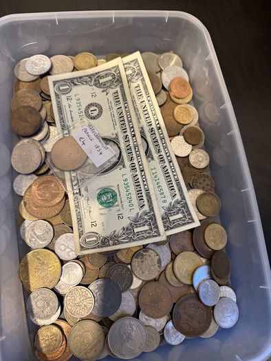 Job Lot World Coins - 1KG L2