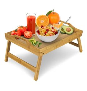 Multipurpose Laptray Breakfast in Bed Tray, Snack Tray For Sofa, Laptop Stand