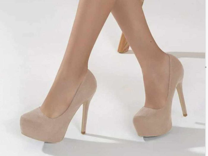 Suede heels