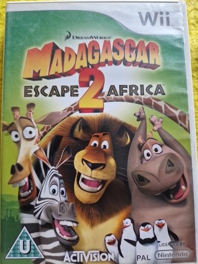 Madagascar 2 Nintendo Wii Games Original