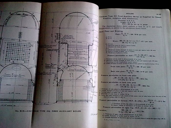 Verbal Notes and Sketches for Marine Engineer Officers 2 volumes complete